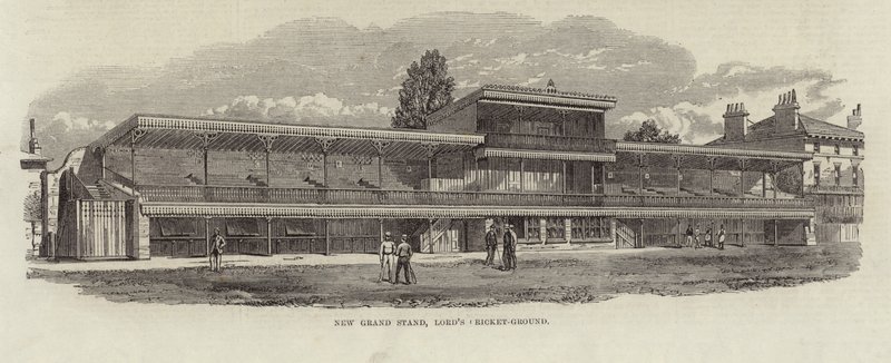 Ny Grand Stand, Lords Cricket Ground af English School