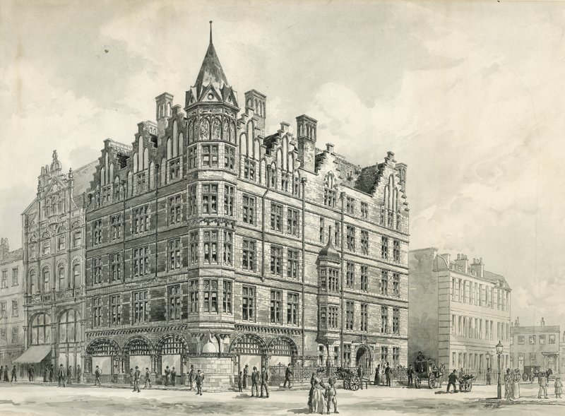 Nye lokaler for Association for Promoting the General Welfare of the Blind, Tottenham Court Road, London af English School