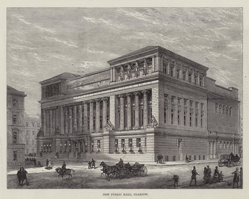 New Public Hall, Glasgow af English School