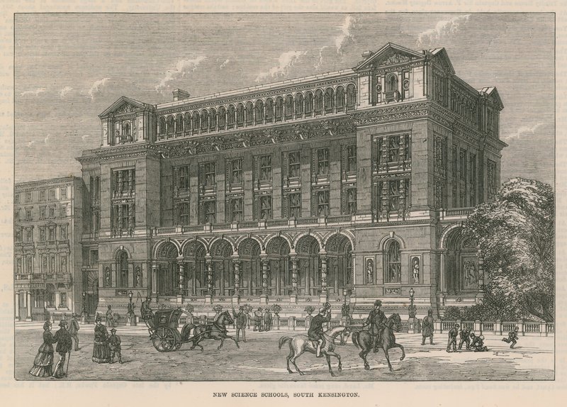 New Science Schools, South Kensington, London af English School