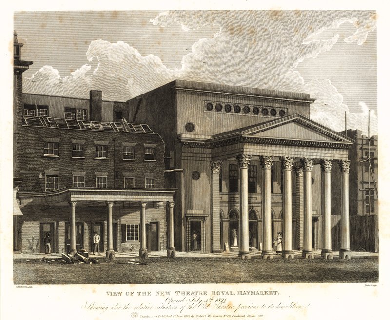 New Theatre Royal, Haymarket af English School