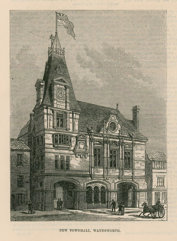 Nyt rådhus i Wandsworth af English School