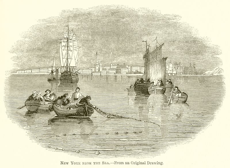 New York fra havet af English School