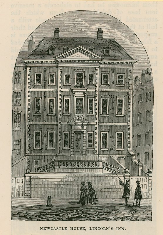 Newcastle House, Lincolns Inn, London af English School