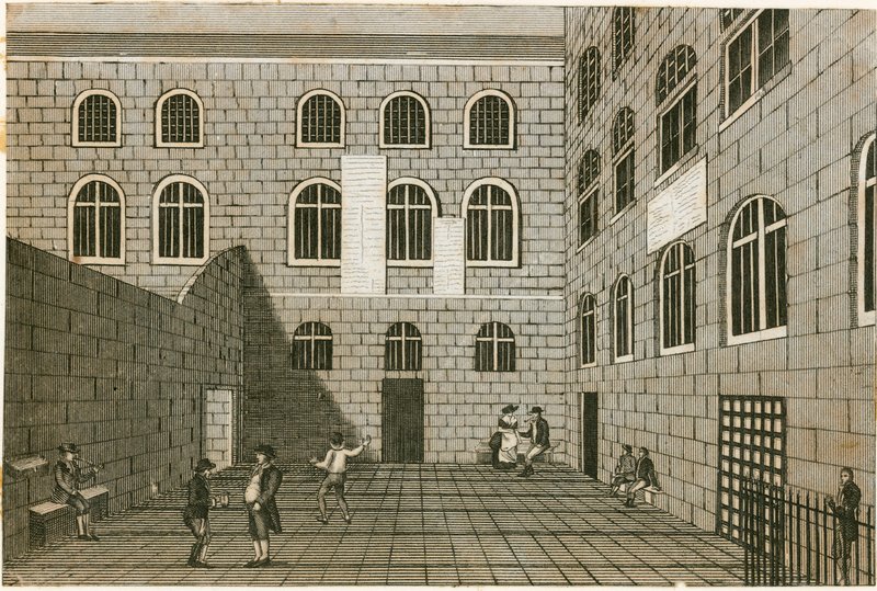 Newgate fængsel af English School