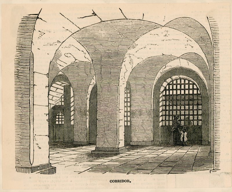Newgate fængsel - Korridor af English School