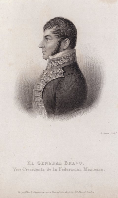 Nicolas Bravo, mexicansk soldat og politiker af English School