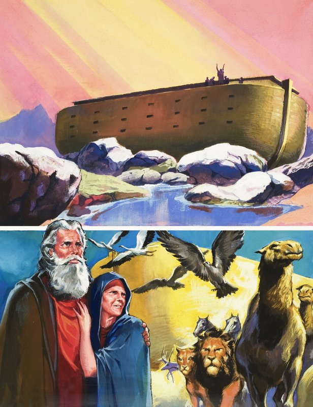 Noahs ark af English School