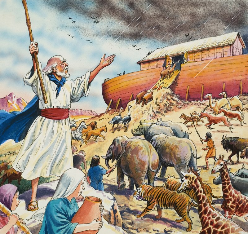 Noahs ark af English School