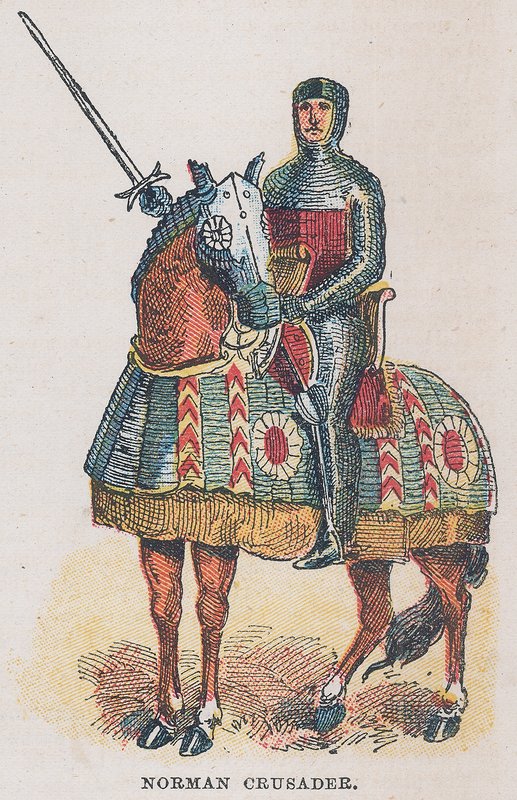 Norman Crusader af English School