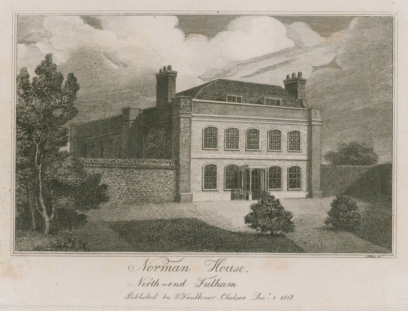 Norman House, nordenden af Fulham af English School