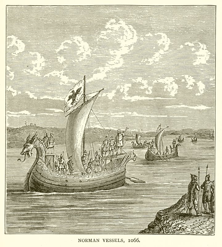 Norman Vessels, 1066 af English School