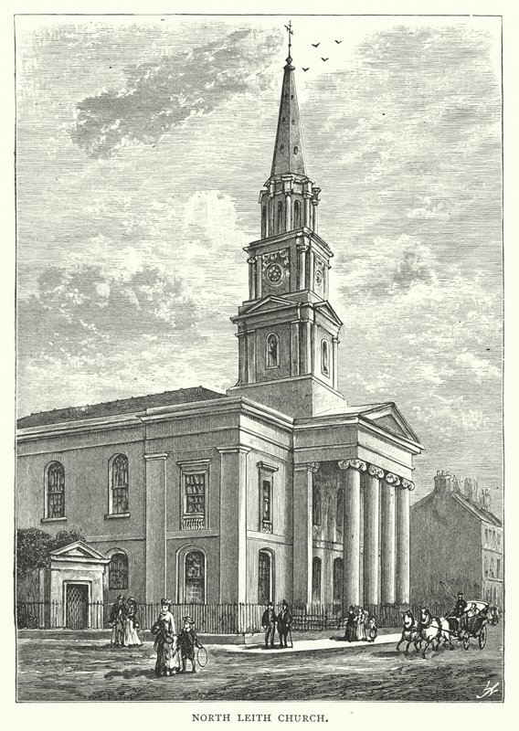 North Leith Church (gravering) af English School