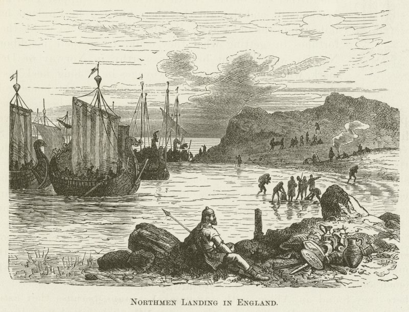 Nordmænd lander i England af English School