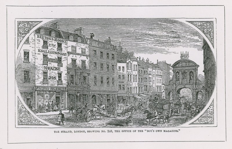 Office of the Boys Own Magazine af English School