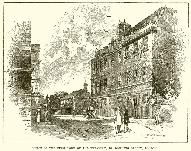 Kontoret for First Lord of the Treasury, 10, Downing Street, London af English School