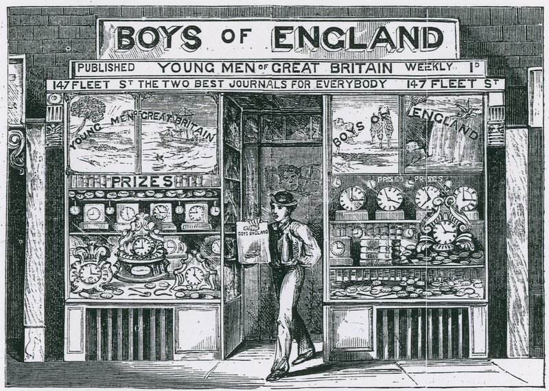 Offices of Edwin J Brett, udgiver af Boys of England af English School