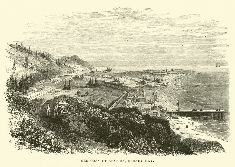 Old Convict Station, Sydney Bay af English School