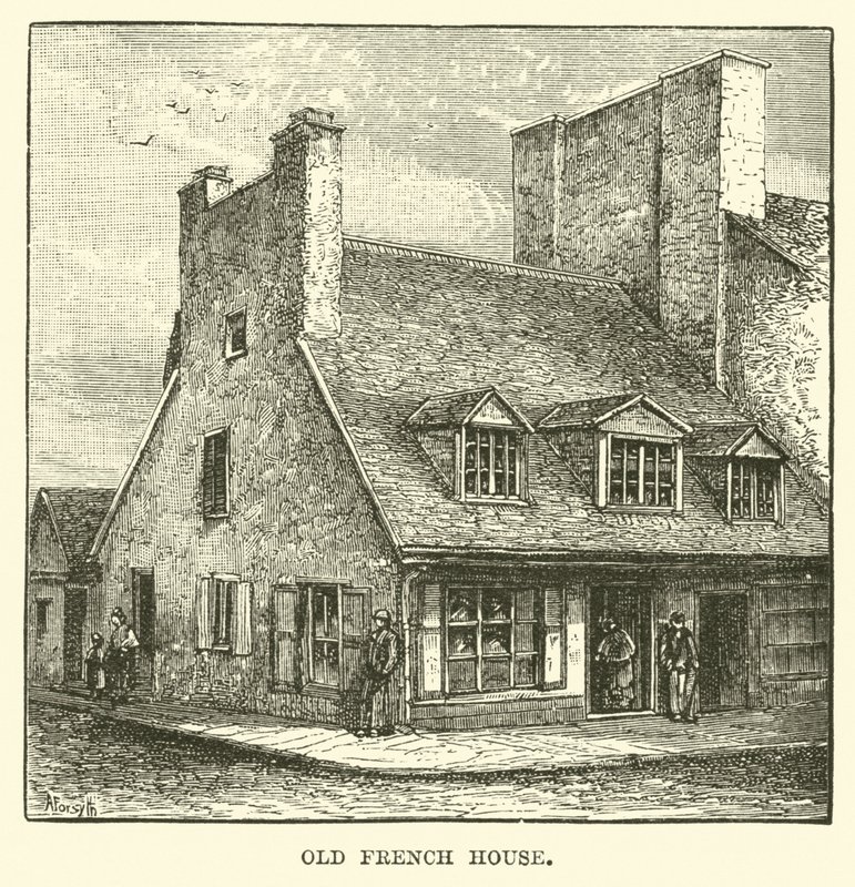 Gammelt fransk hus af English School