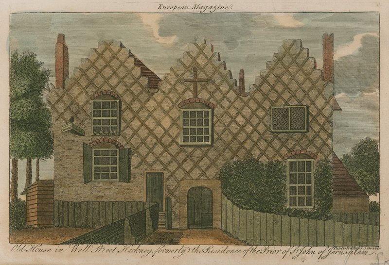 Old House i Well Street, Hackney, tidligere bolig for Prior of St John of Jerusalem af English School