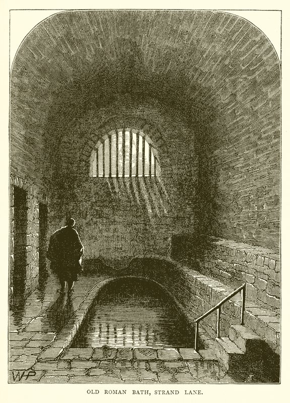 Old Roman Bath, Strand Lane af English School