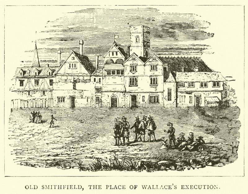Old Smithfield, stedet for Wallaces henrettelse af English School