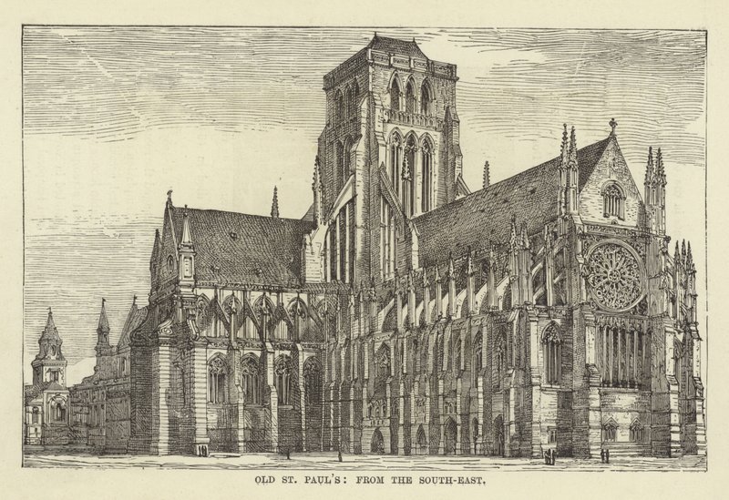 Old St Pauls, fra sydøst af English School