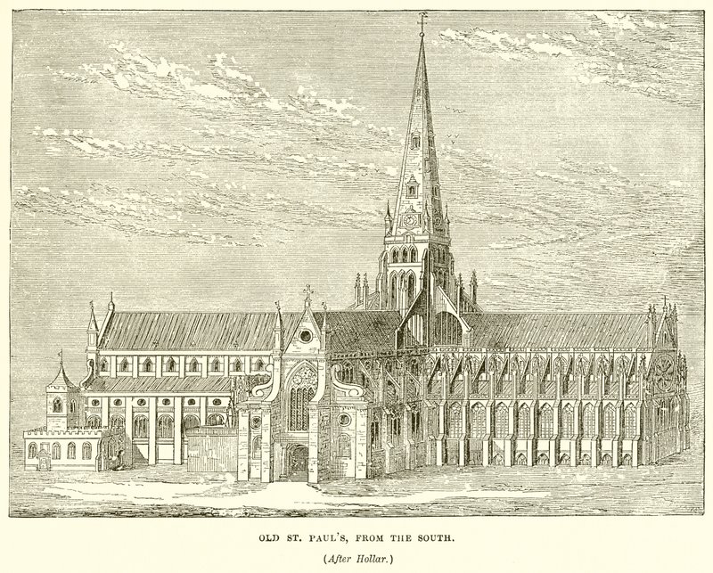 Old St. Pauls, fra syd af English School