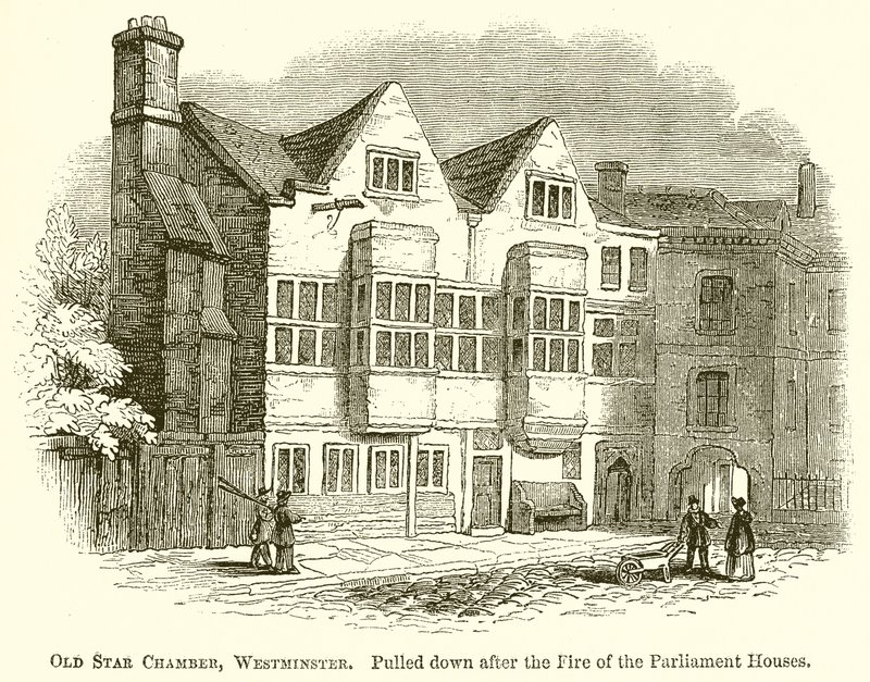 Old Star Chamber, Westminster af English School