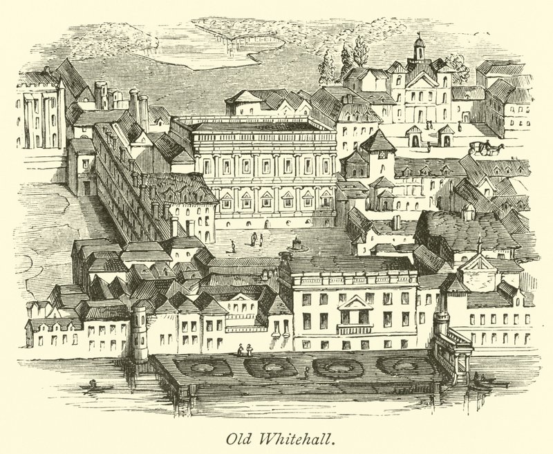 Old Whitehall  af English School