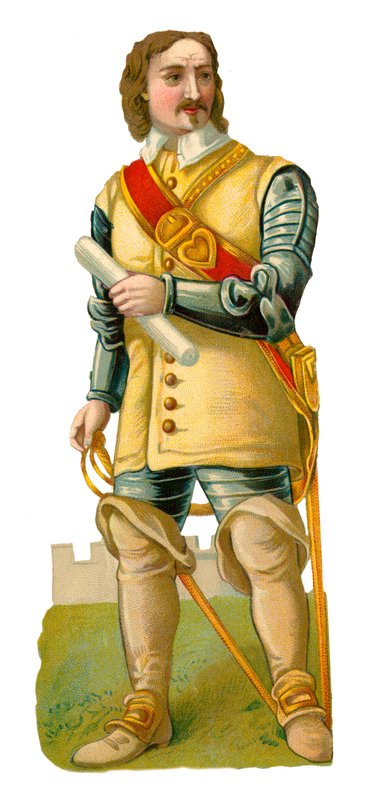 Oliver Cromwell af English School