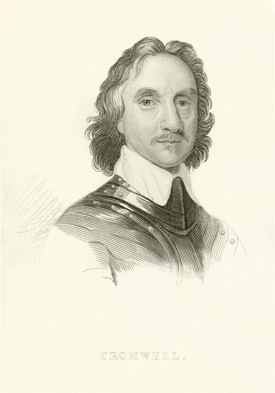 Oliver Cromwell af English School