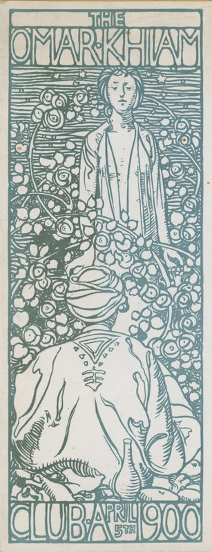 Omar Khayyam Club Dinner, 5. april 1900 af English School