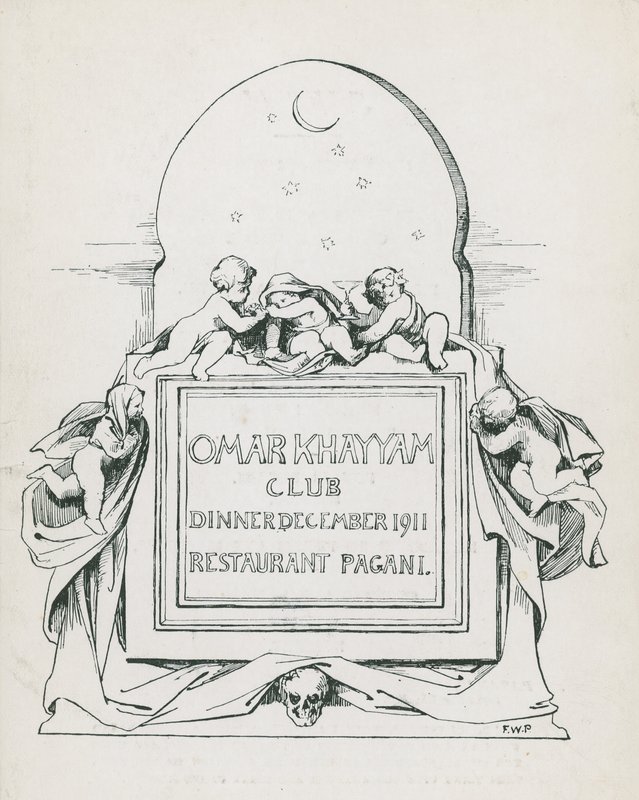 Min Khayyam Club Dinner, December 19g, så mange hedenske restauranter af English School
