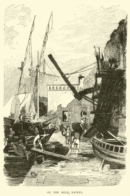 På Muldvarpen, Napoli af English School