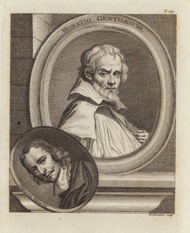 Orazio Lomi Gentileschi af English School