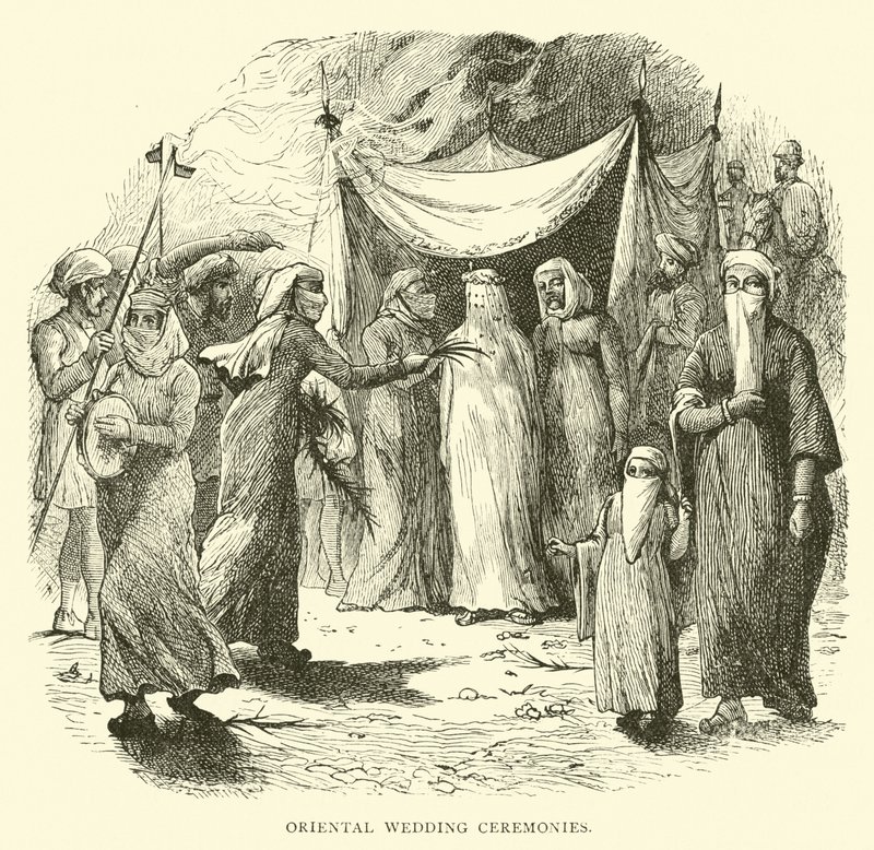 Orientalske bryllupsceremonier af English School