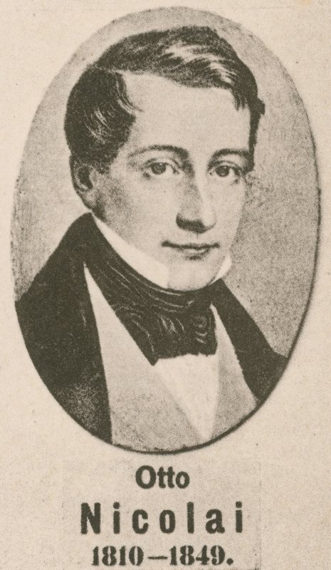 Otto Nicolai (gravure) af English School