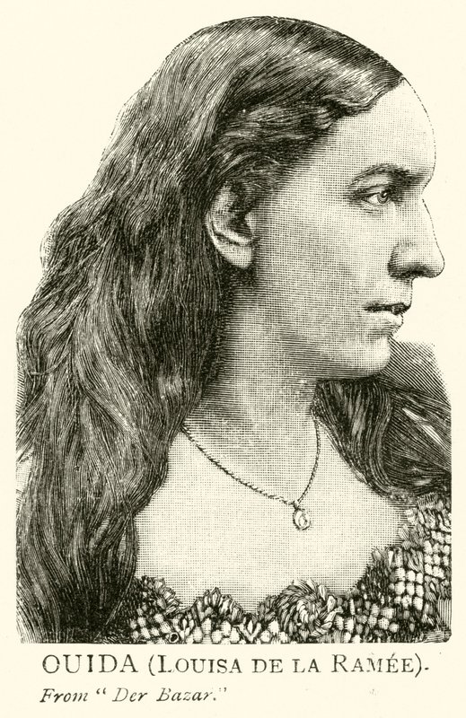 Ouida, Louisa de la Ramee (gravering) af English School