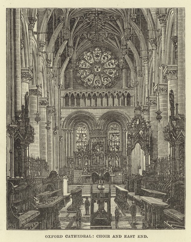 Oxford Cathedral, kor og østenden af English School