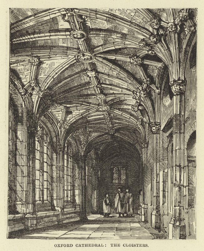 Oxford Cathedral, klostrene af English School