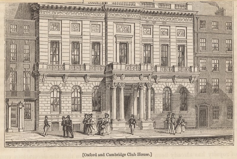 Oxford og Cambridge Club House, London af English School