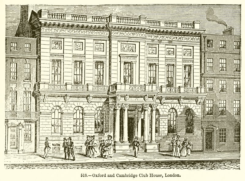 Oxford og Cambridge Club House, London af English School