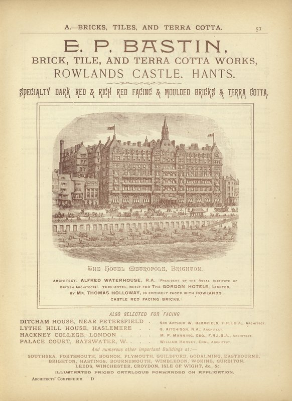 Side fra The Architects, Surveyors and Engineers Compendium 1892 af English School