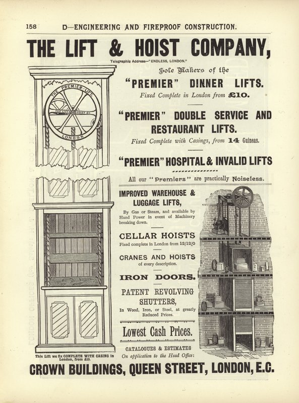 Side fra The Architects, Surveyors and Engineers Compendium 1892 af English School