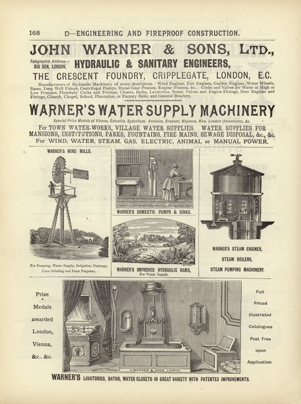 Side fra The Architects, Surveyors and Engineers Compendium 1892 af English School