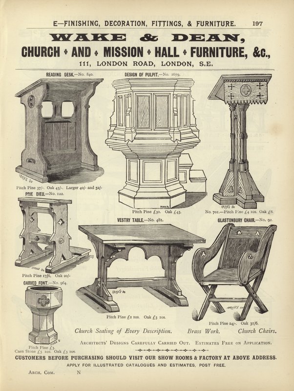 Side fra The Architects, Surveyors and Engineers Compendium 1892 af English School