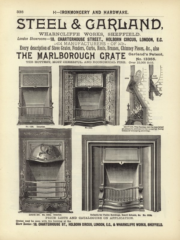 Side fra The Architects, Surveyors and Engineers Compendium 1892 af English School