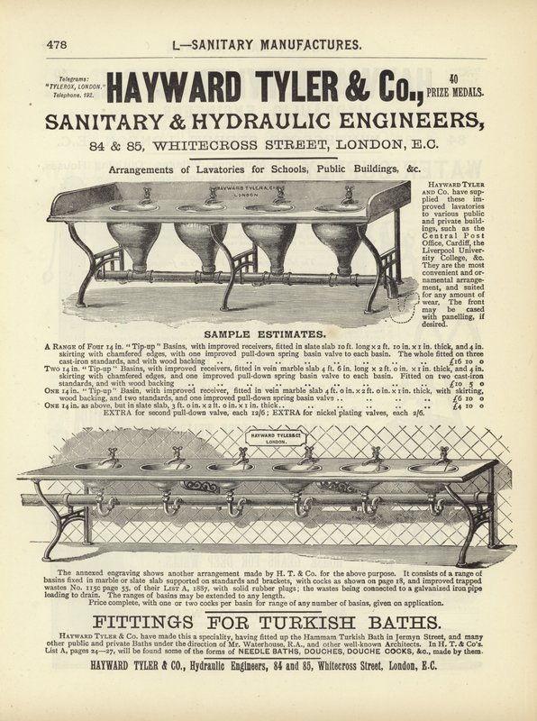 Side fra The Architects, Surveyors and Engineers Compendium 1892 af English School