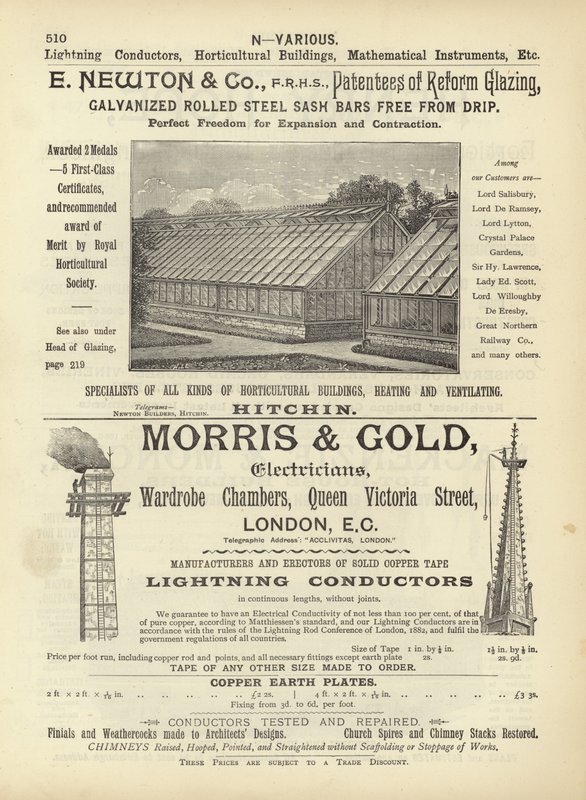 Side fra The Architects, Surveyors and Engineers Compendium 1892 af English School